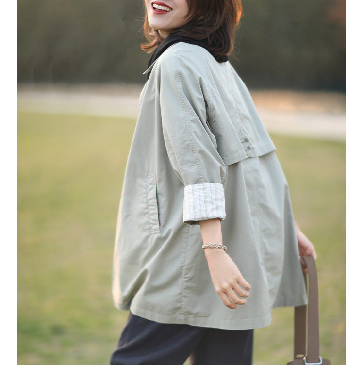 Damen Lässige und farbenfrohe Übergangsjacke Drune