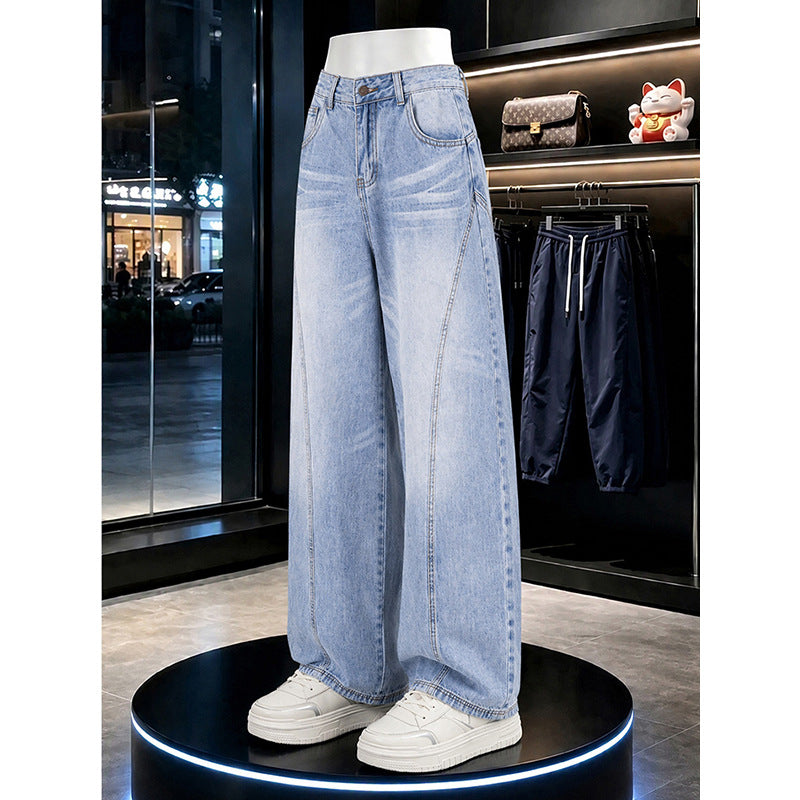 Damen Weitgeschnittene Denim-Culotte Drune