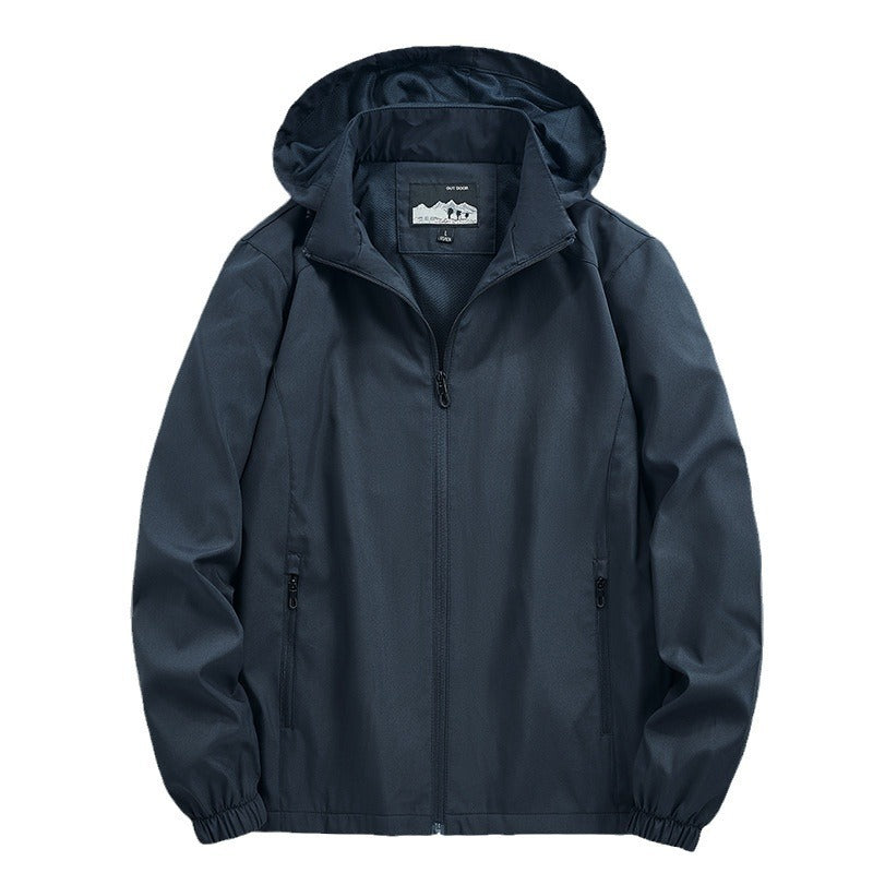 Herren praktische Windjacke Drune