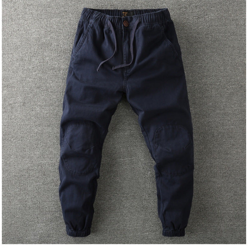 Herren bequeme Cargo-Hosen mit elastischem Bund und praktischen Taschen Drune