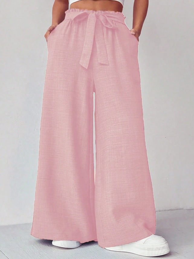 Damen Weite Hosen Drune
