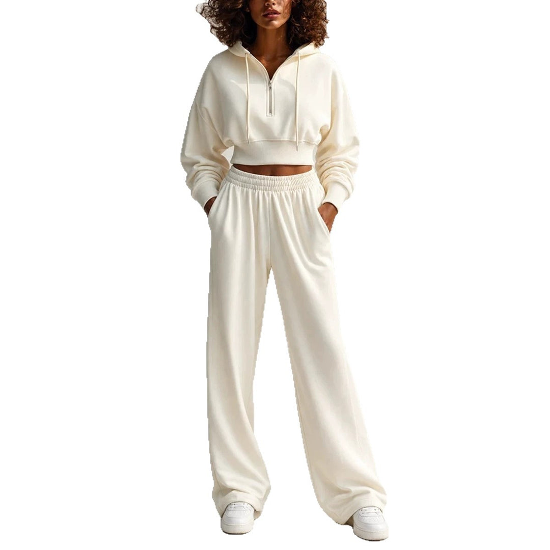 Damen Lässiges und modisches Jogginganzug-Set Drune