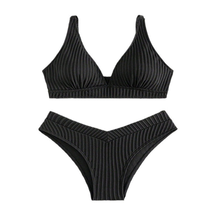 Damen Push-Up Bikini-Set mit vorteilhaftem High-Waist-Schnitt Drune