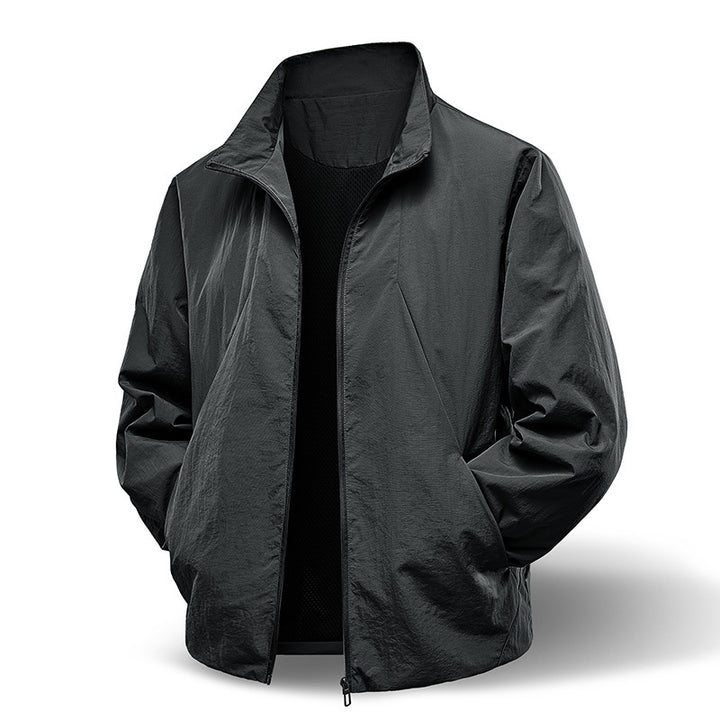 Herren Leichte Outdoor-Jacke mit atmungsaktivem Material