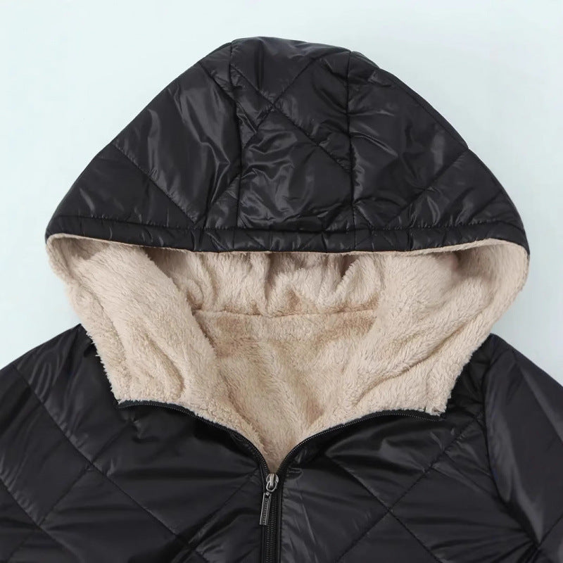 Damen gesteppte Winterjacke Drune