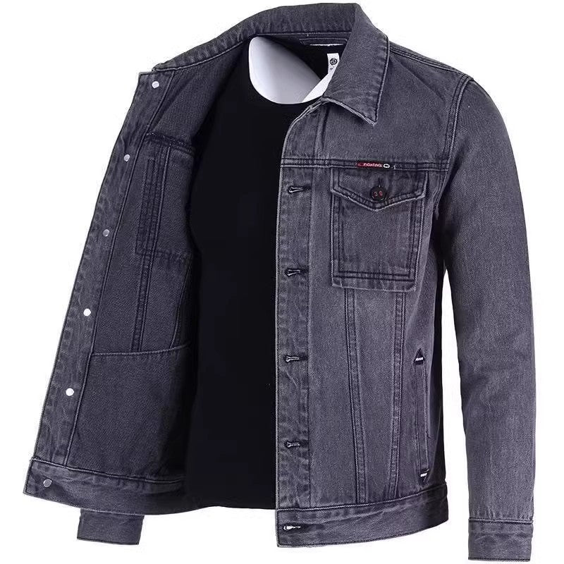 Herren Modische Jeansjacke Drune