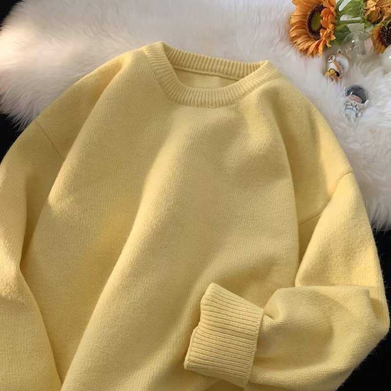 Damen Bequemer Oversize-Pullover Drune