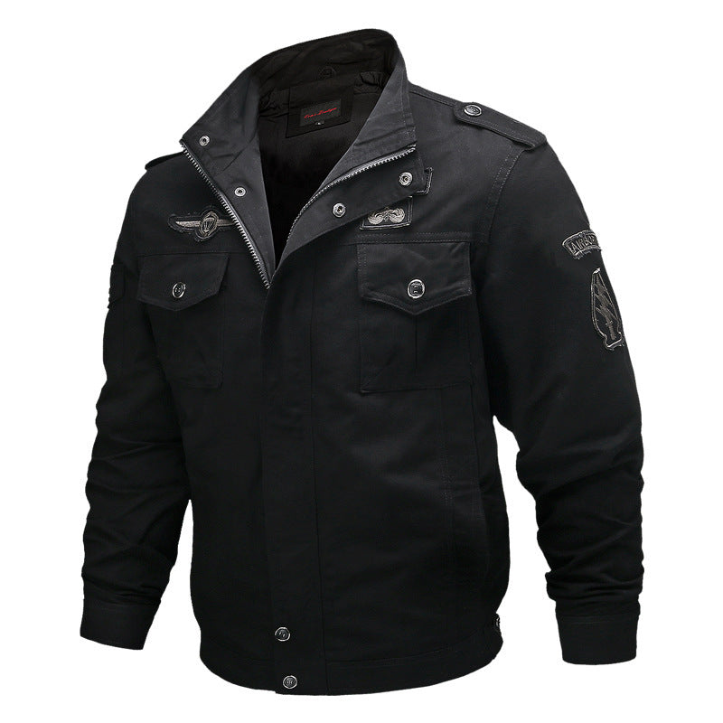 Herren Militärische Freizeitjacke Drune