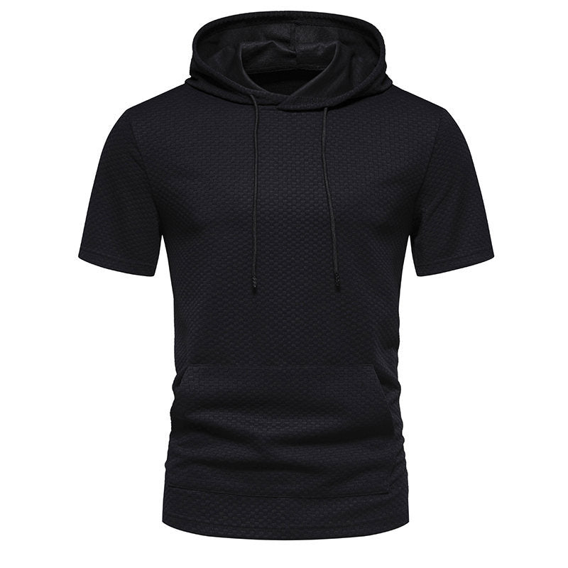 Herren Freizeit Kapuzen-T-Shirt Drune