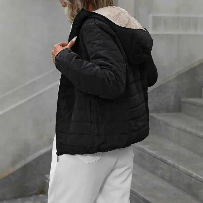 Damen gesteppte Winterjacke Drune