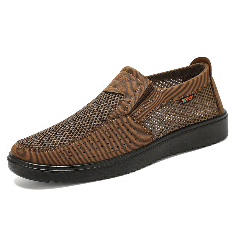 Damen Atmungsaktive Slip-On Sneakers mit rutschfester Sohle Drune
