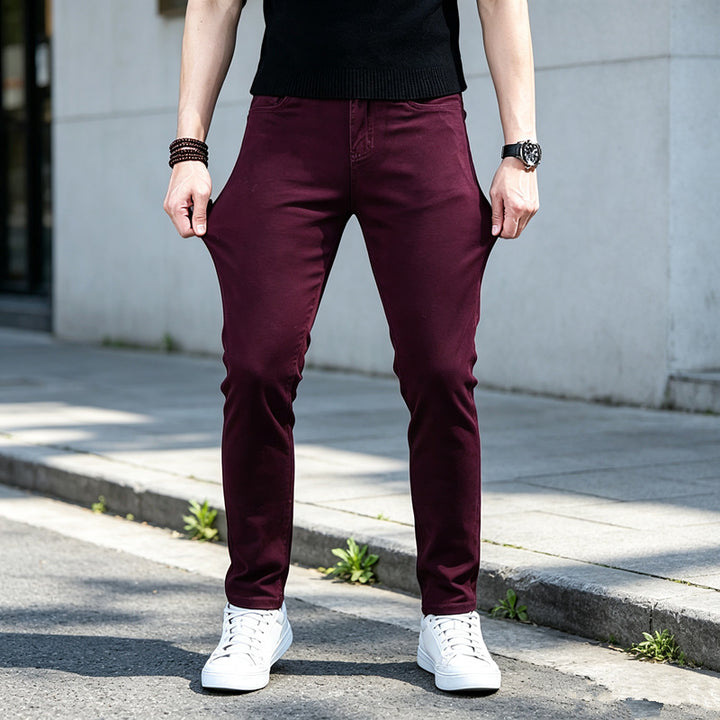 Herren Modische Slim-Fit Hosen Drune