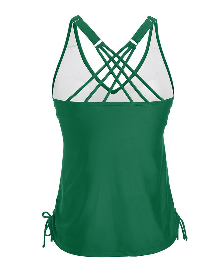 Damen Sportliches Tankini-Oberteil Drune