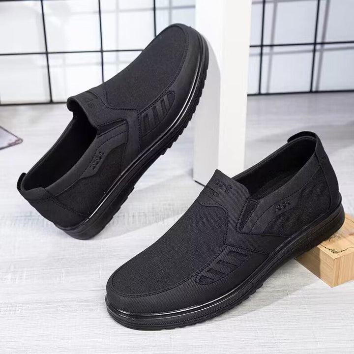 Damen sportliche Slip-On Sneakers mit atmungsaktivem Mesh-Obermaterial Drune