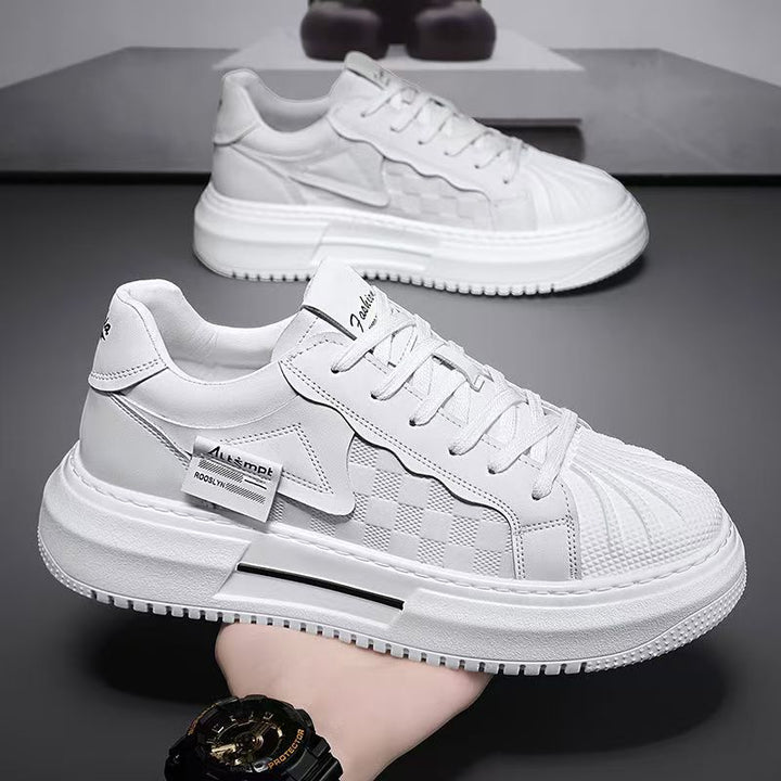 Damen modische Sneaker mit dickem Plateau und einzigartigem Design Drune