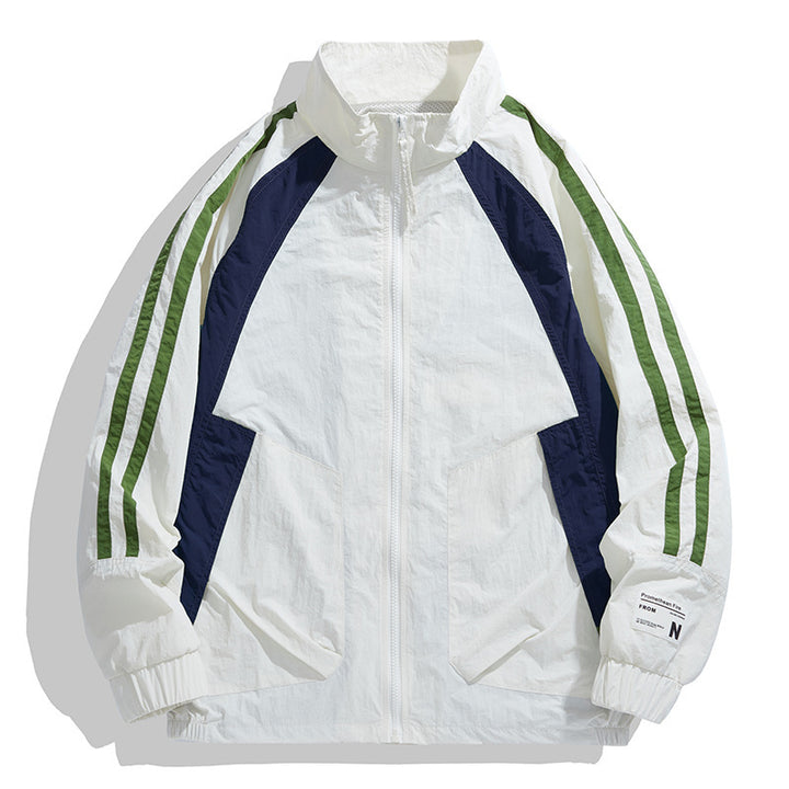 Damen Sportjacke mit hohem Kragen Drune