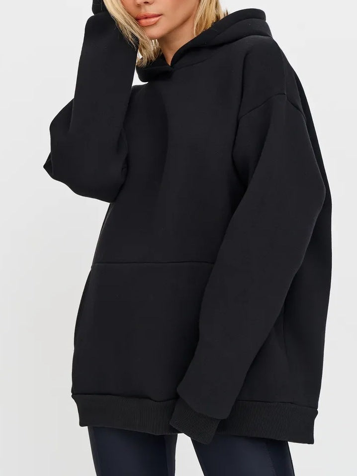 Damen Sportlicher Kapuzenpullover