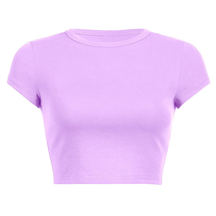 Damen Figurbetontes Crop-Top Drune