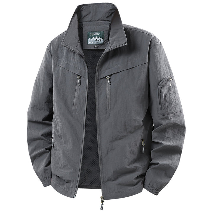 Herren Leichte strategische Outdoor-Jacke