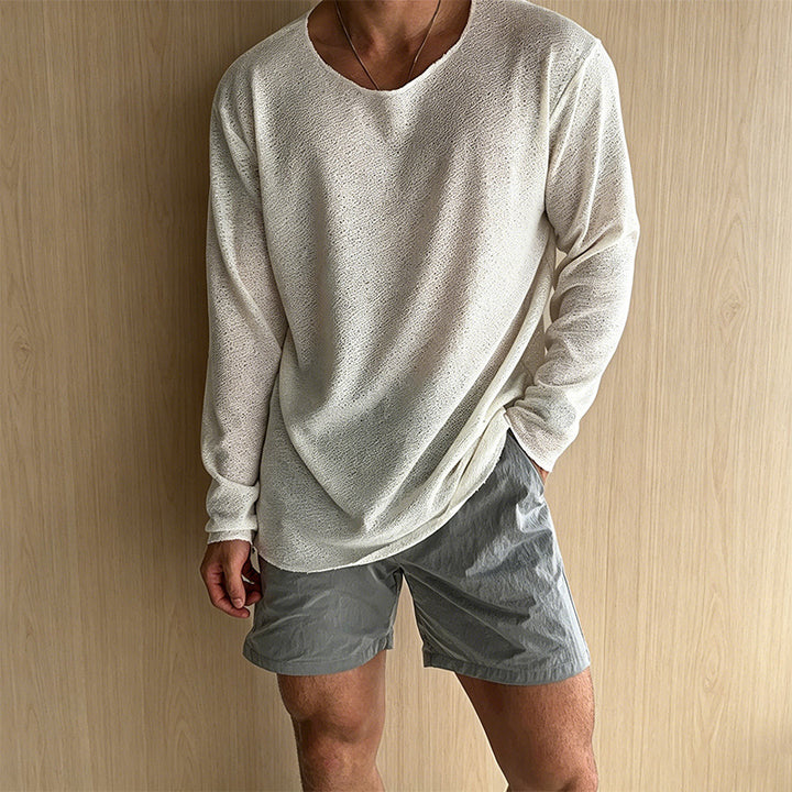 Drune | Lockeres Langarmshirt Für Den Sommer