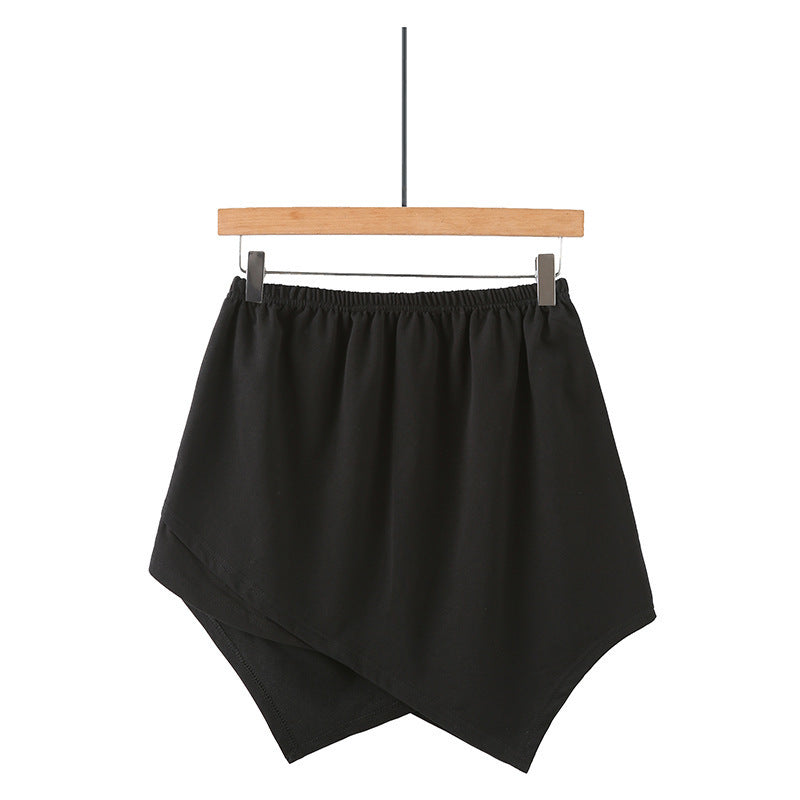 Damen sportliche Shorts im modernen Wickelstil Drune