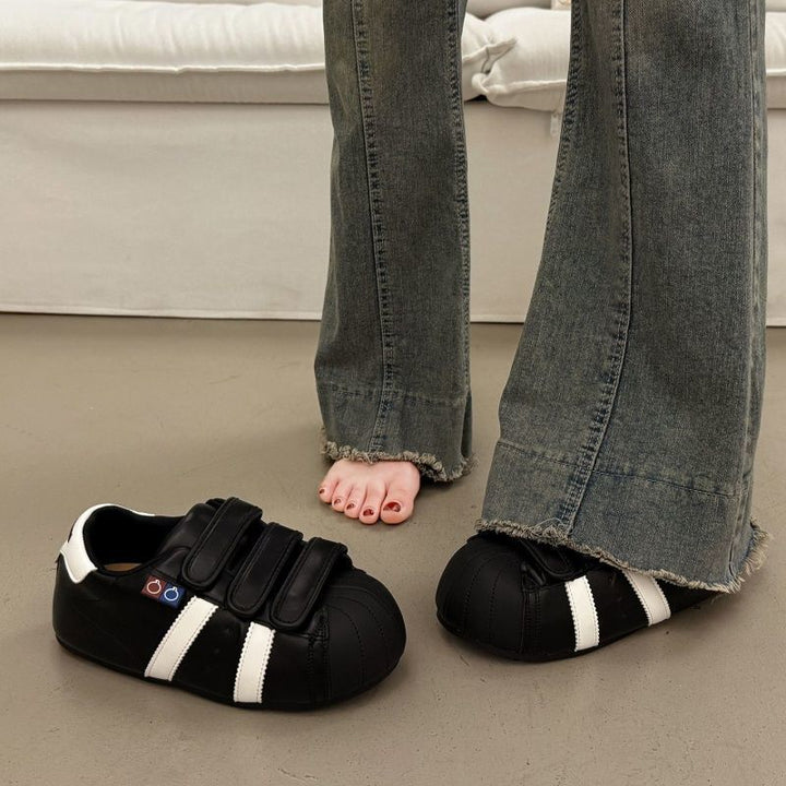 Damen Sportliche Freizeitschuhe mit verstellbaren Klettverschlüssen Drune
