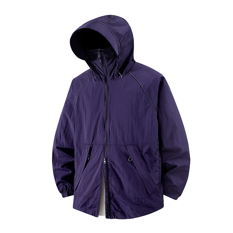 Damen Leichte Outdoor-Jacke mit verstellbarem Hüftbund