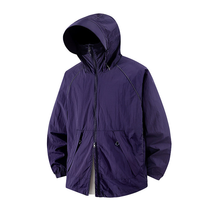Damen Leichte Outdoor-Jacke mit verstellbarem Hüftbund