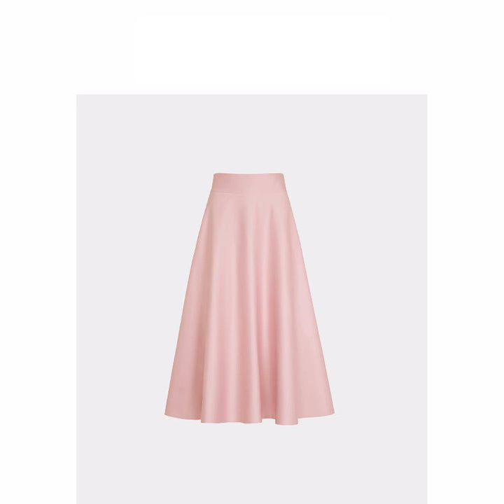 Damen Eleganter und fließender Midi-Rock Drune