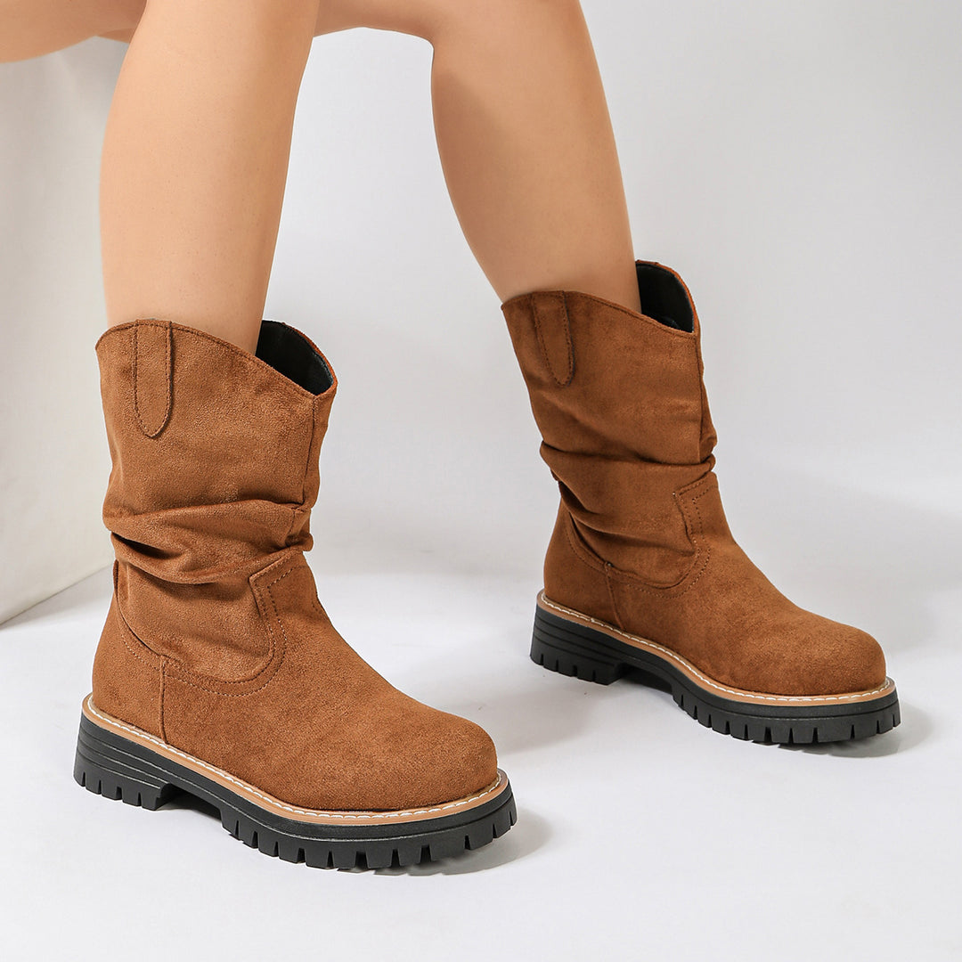 Damen Robuste und stilvolle Winterstiefel Drune