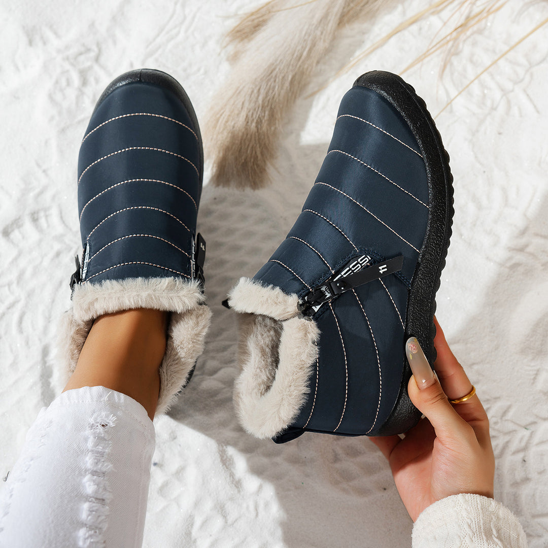 Damen Komfortable Winterboots mit kuscheligem Innenfutter Drune