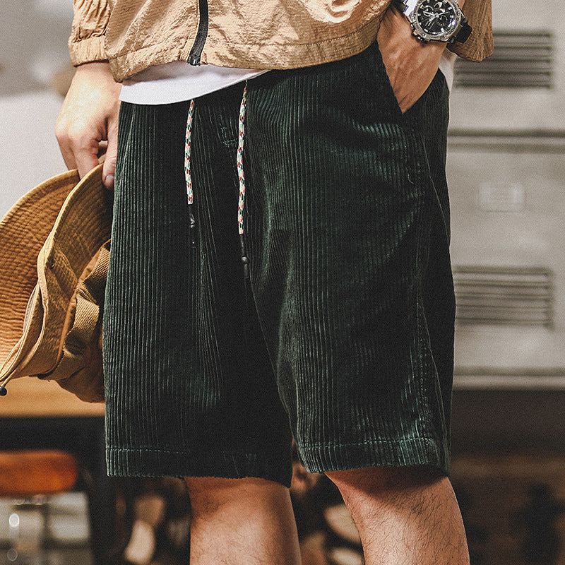 Herren Summer Breeze Cordshorts Aus Weichem Cord
