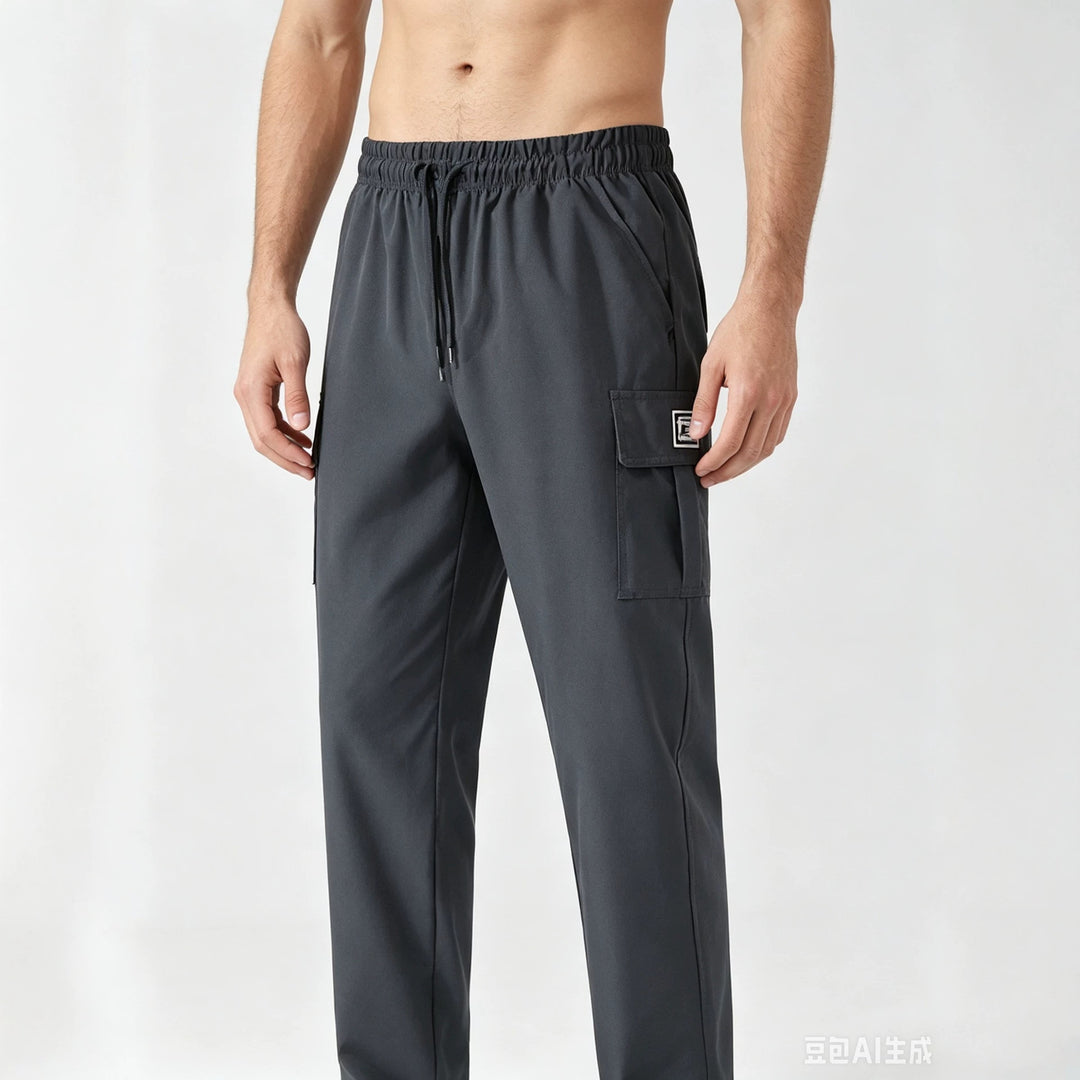 Herren Cargo-Hose mit elastischem Bund und praktischen Taschen Drune