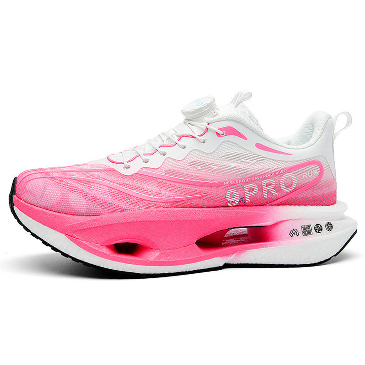 Unisex gedämpfte Performance-Laufschuhe mit Hohlkern-Plateausohle und Drehverschluss Drune
