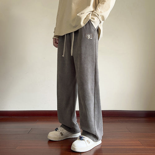 Herren Bequeme Weite Freizeithose