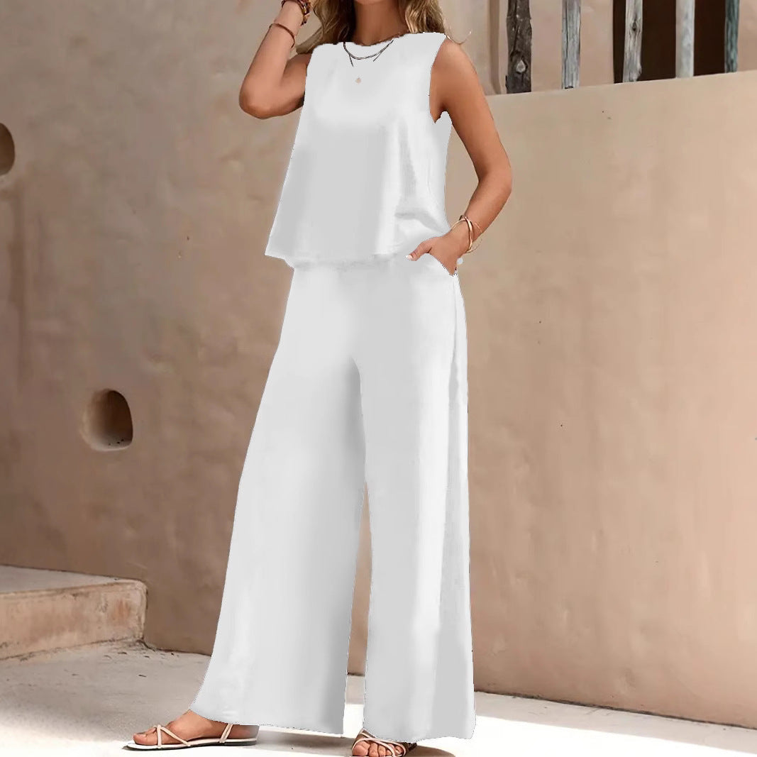 Damen Komfortables und elegantes Loungeset mit weitem Schnitt Drune