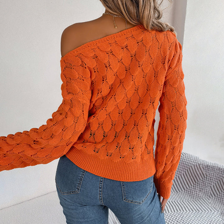 Drune | Hohlstrickpullover Mit Feinem Detailmuster