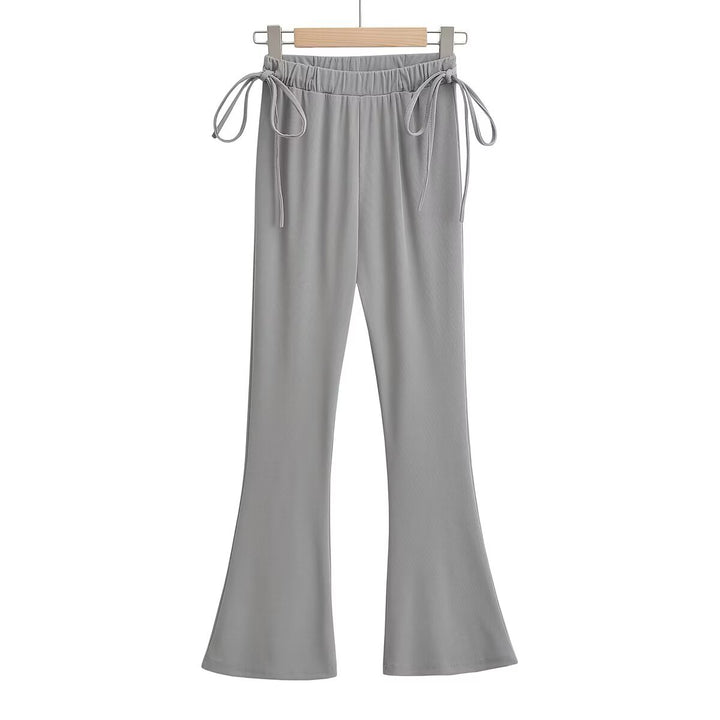 Damen Palazzo-Hose mit elegantem Kordelzug Drune