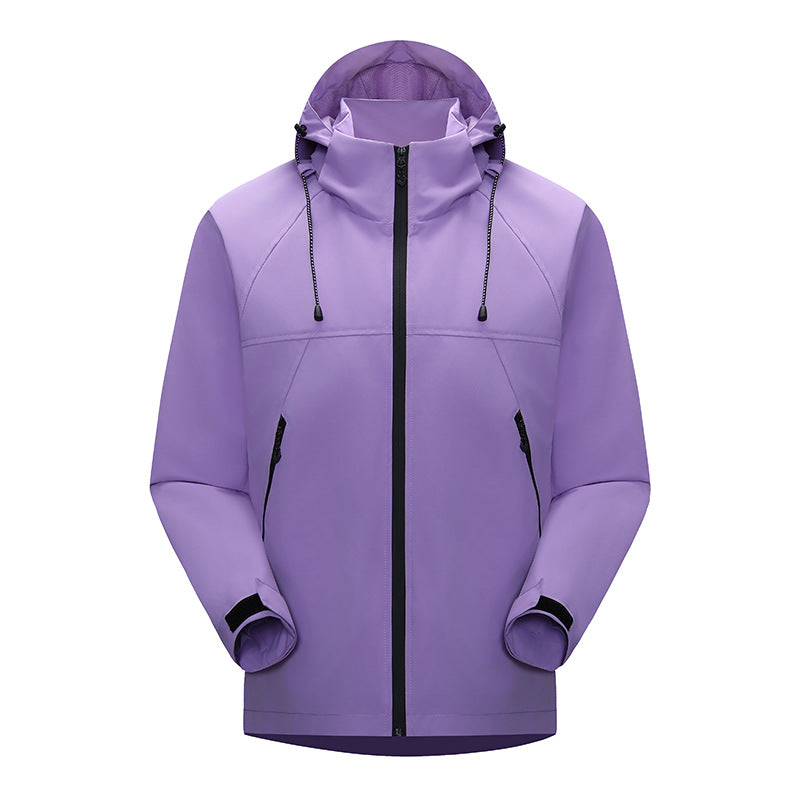 Herren Winddichte Outdoor-Jacke Drune