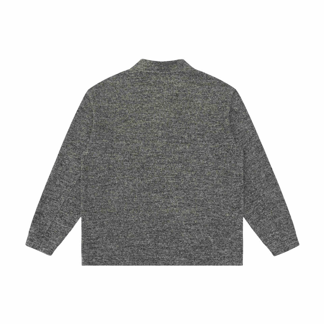 Unisex Feinstrick-Henley-Pullover mit Troyerkragen und Raglanärmeln Drune