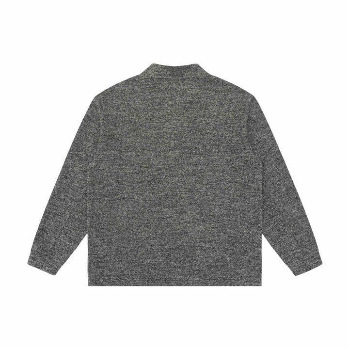 Unisex Feinstrick-Henley-Pullover mit Troyerkragen und Raglanärmeln Drune