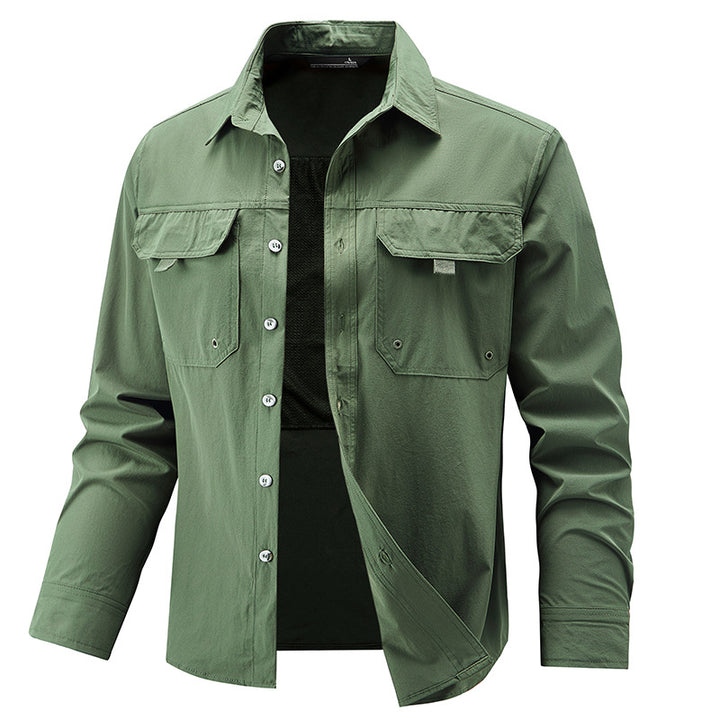 Herren Praktische Outdoor-Hemdjacke Drune