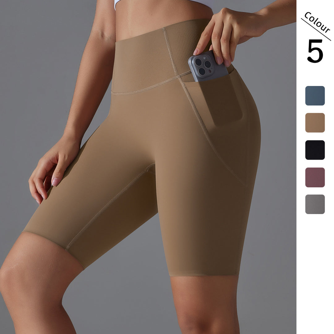 Damen Rad-Shorts mit hohem Bund und praktischen Seitentaschen Drune