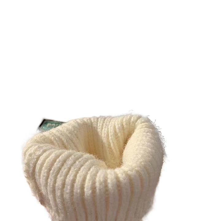 Unisex Oversized Lagenlook-Strickpullover mit kontrastiertem Innenkragen und geripptem Saum Drune