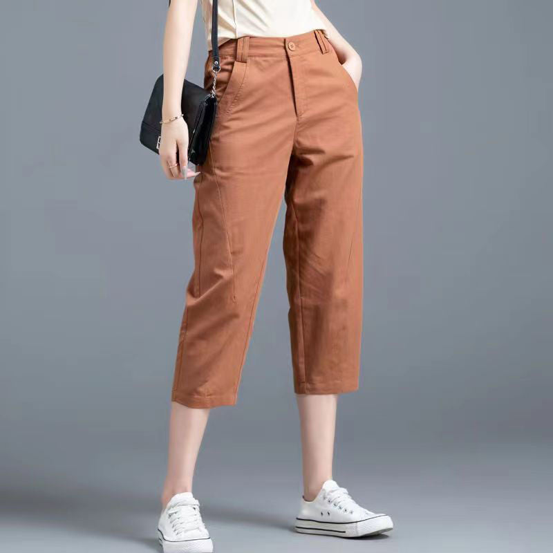 Damen modische Culotte Hose mit komfortablem Schnitt Drune