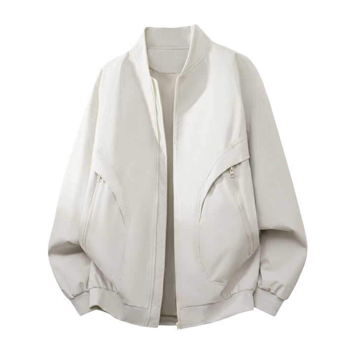 Damen Modische Bomberjacke mit Wassertropfen-Dichttechnologie Drune