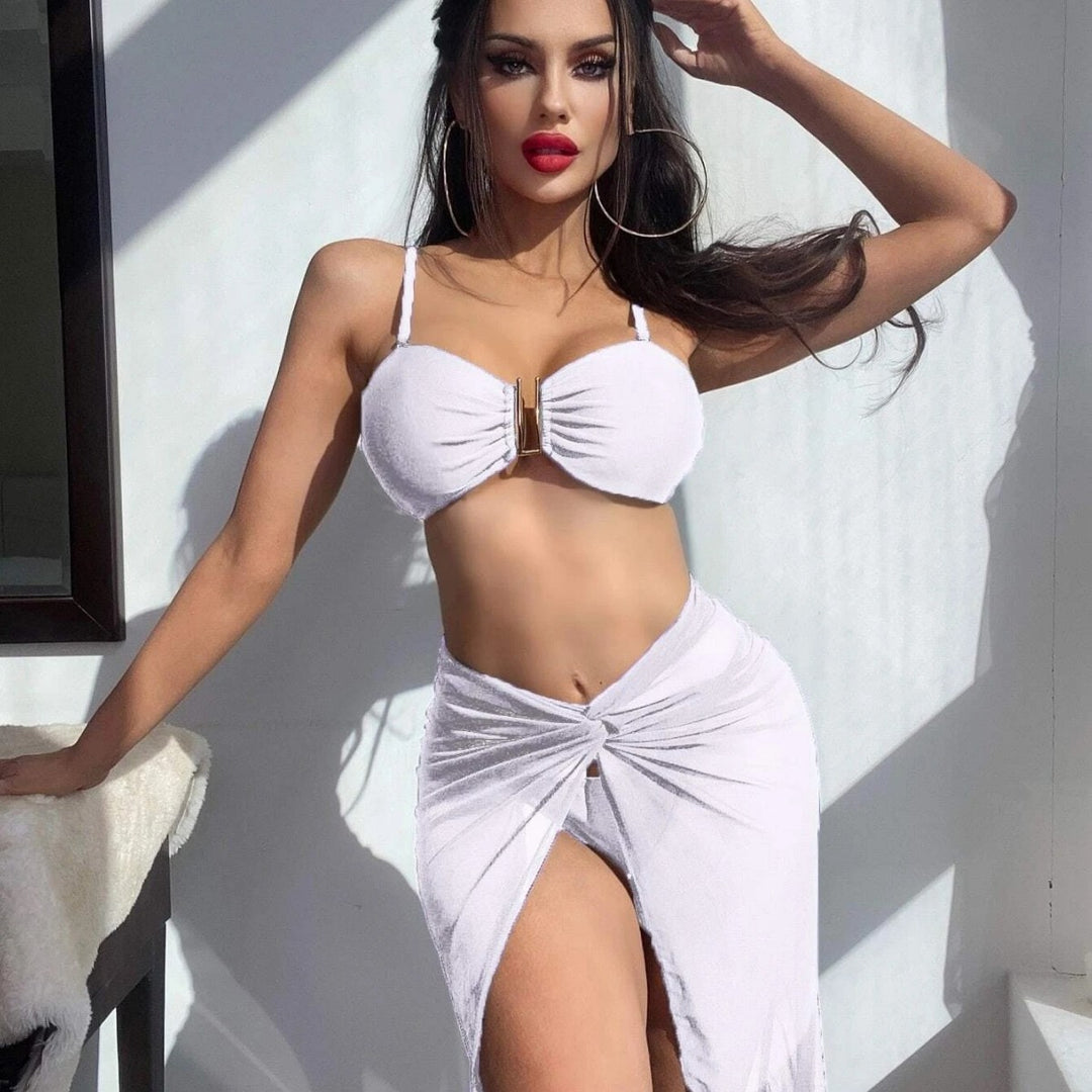 Damen Bikiniset mit raffinierten Schnittdetails Drune