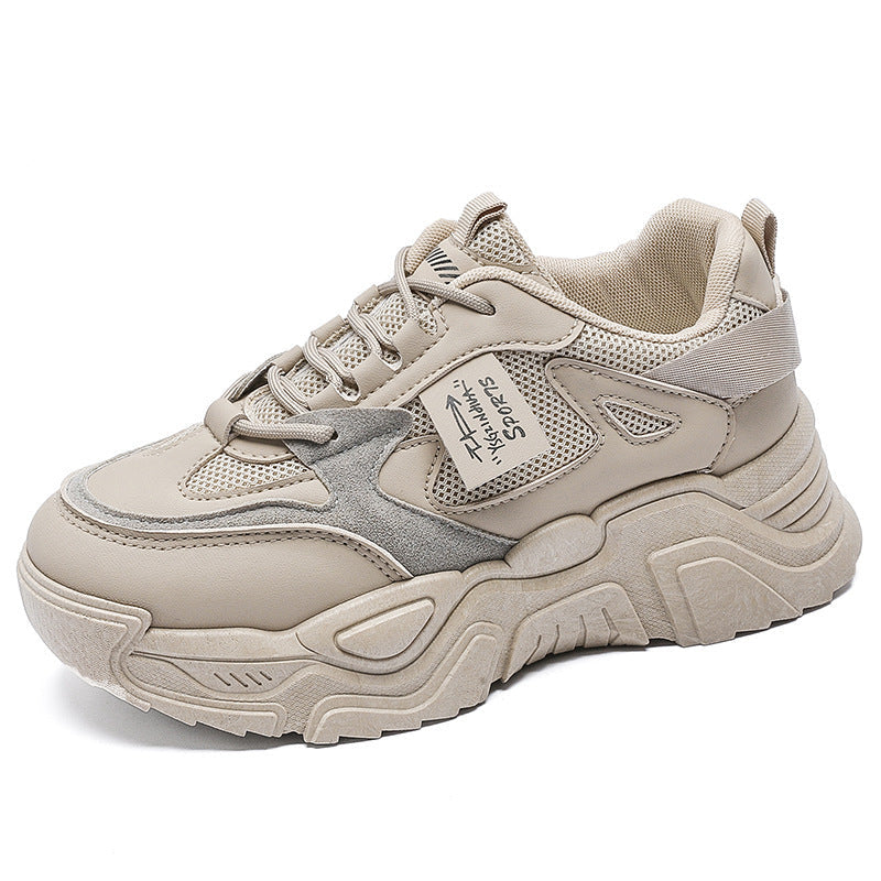 Damen Sneakers im modernen Chunky-Stil mit atmungsaktivem Obermaterial und gepolsterter Sohle Drune