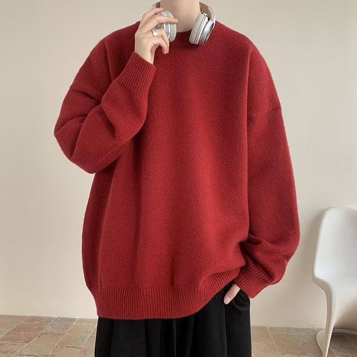 Damen Bequemer Oversize-Pullover Drune