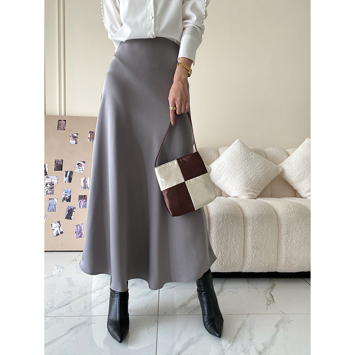 Damen Elegantes Hemd mit voluminösem Kragen Drune